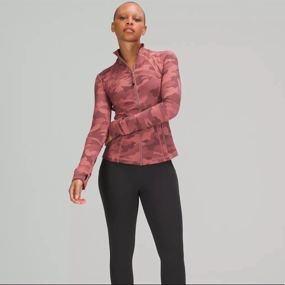 lululemon athletica Jackets & Blazers - Lululemon Define Jacket in Pink Camo Print - Size Lulu 10